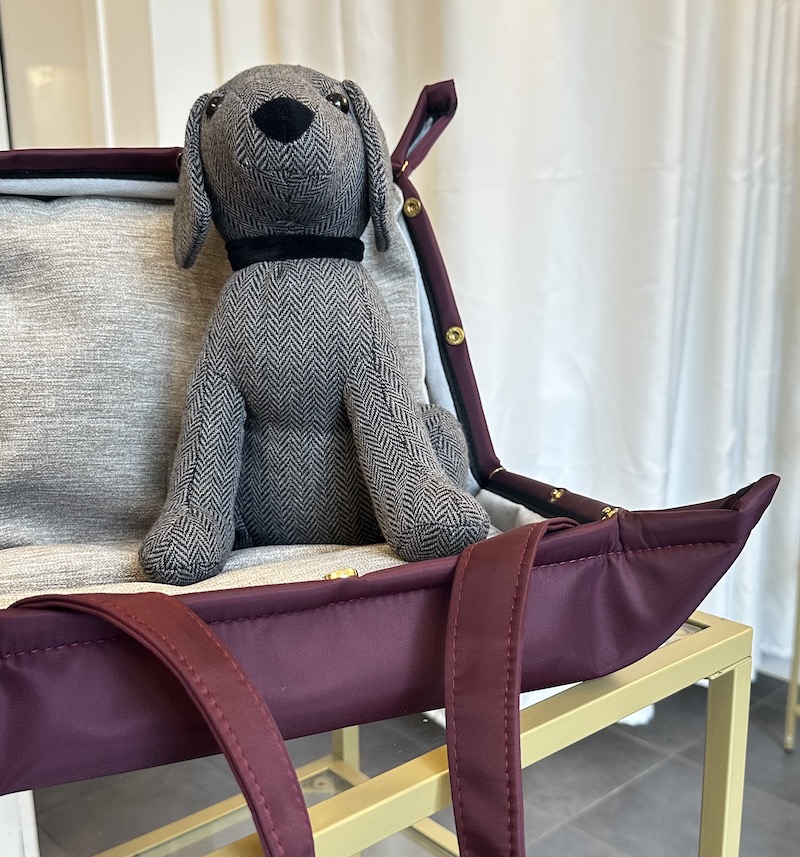 ricamo personalizzato per borsa cuccia